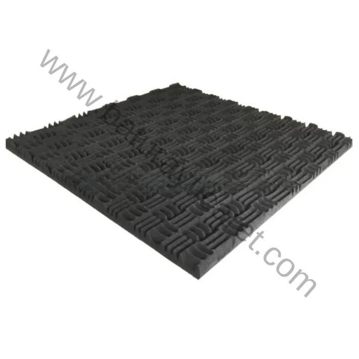Ses yalıtımı ve ısı izolasyonu sağlayan 30mm kalınlığında labirent sünger, 1m² alan.