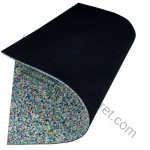 Parke altı ses yalıtımı, 13mm kalınlık, 50cm x 100cm ölçülerinde, gürültü ve titreşimleri azaltmaya yardımcı olur.