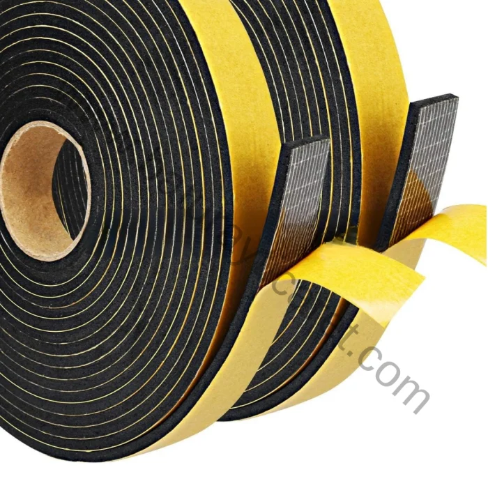 Yüksek kaliteli kauçuk bant, 5 cm genişlik ve 15 metre uzunluk, pratik ve dayanıklı.